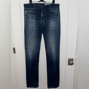 Ag Adriano Goldschmied slim straight leg jeans sz 31R EUC